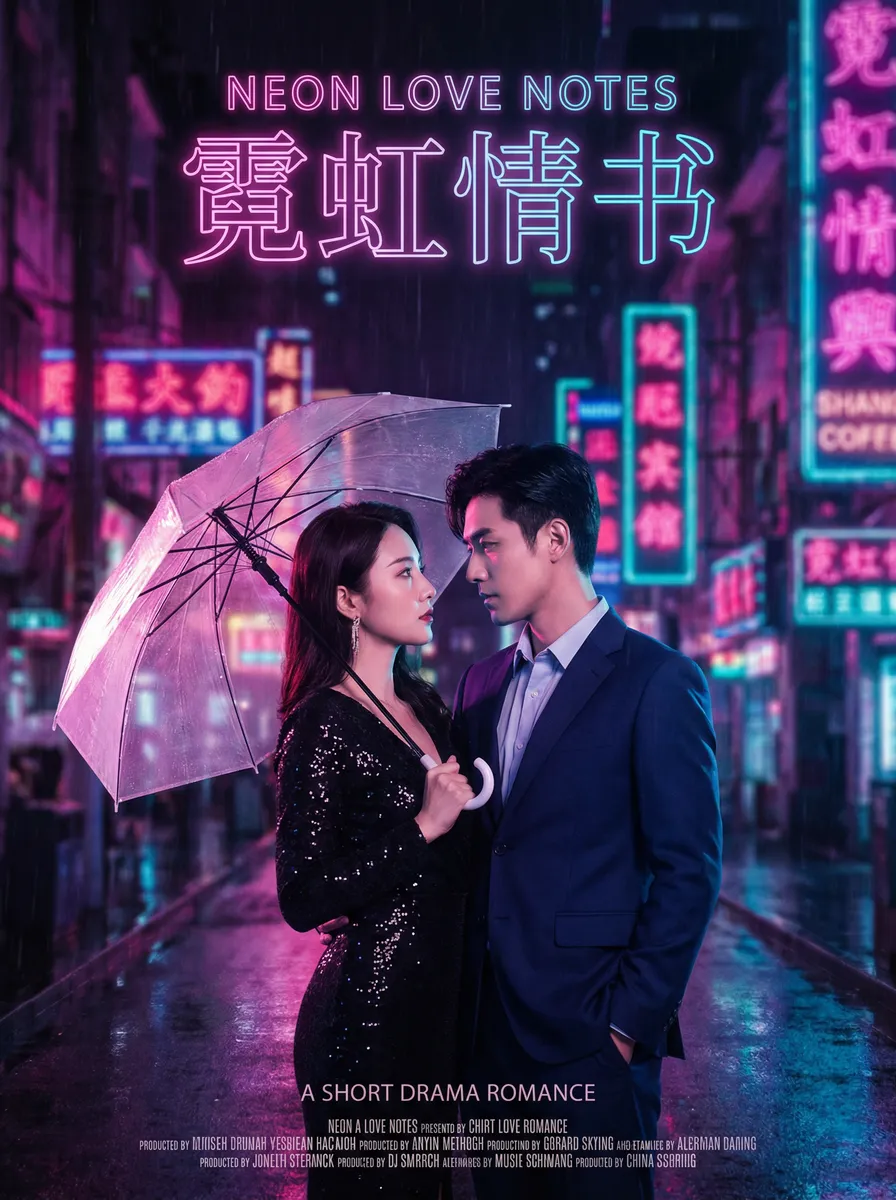 小视频 热播都市爱情短剧 - 霓虹情书海报
